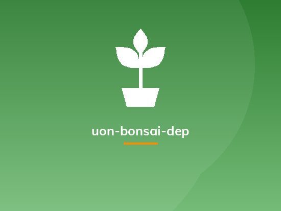 uon-bonsai-dep