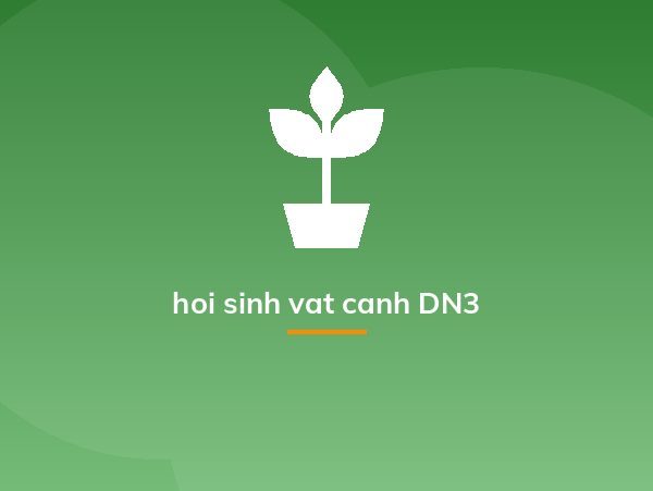 hoi sinh vat canh DN3
