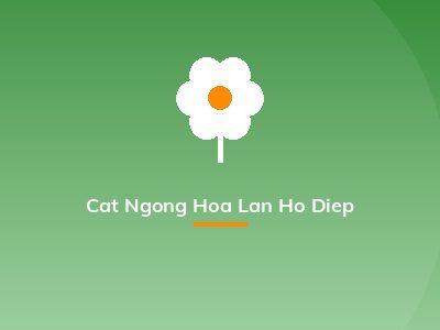 Cat Ngong Hoa Lan Ho Diep
