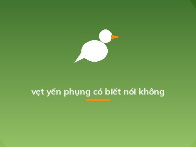 vẹt yến phụng có biết nói không