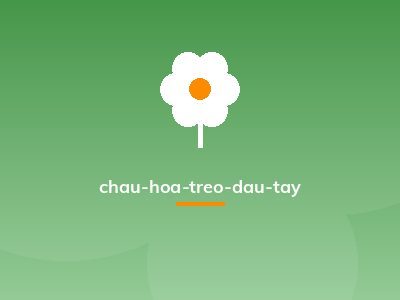 chau-hoa-treo-dau-tay