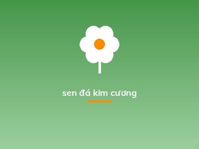 sen đá kim cương